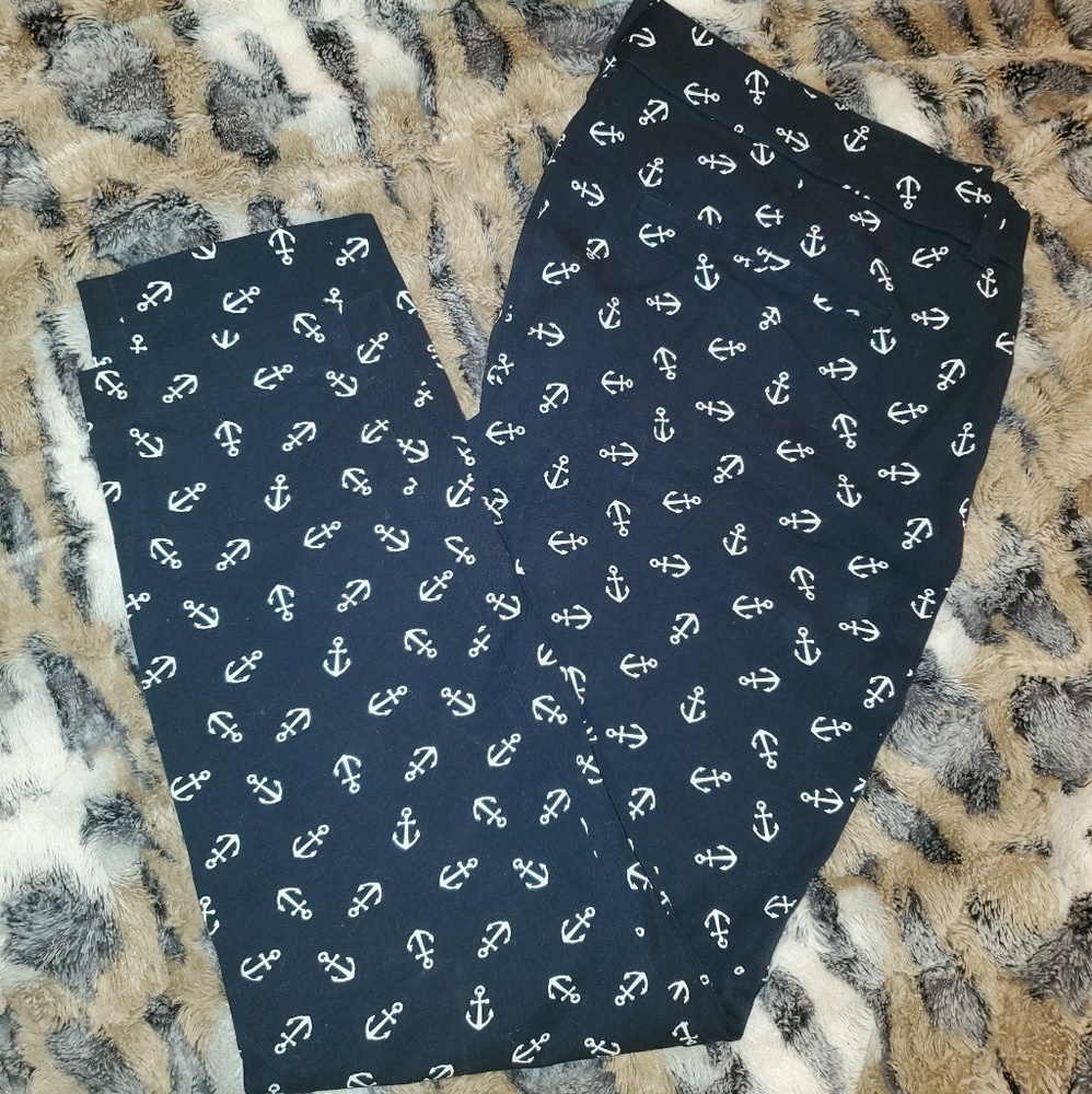 Anchor design pants